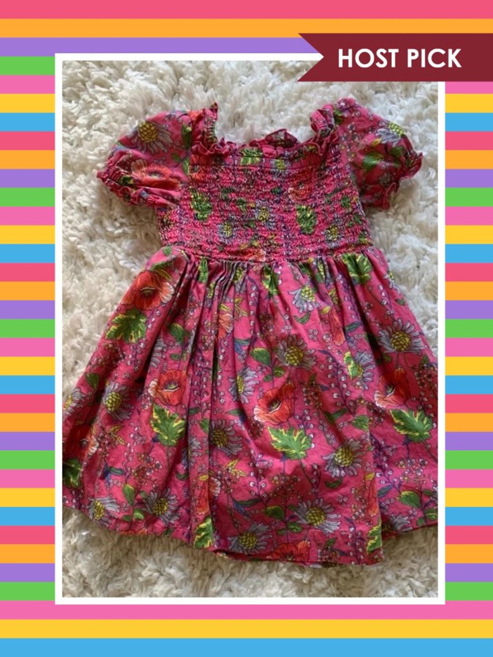 Gap Floral Print Dress (4T)